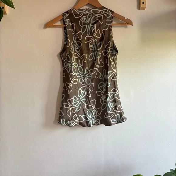 Y2K Jacob Floral Wrap Tank – XS - Picture 4 of 5